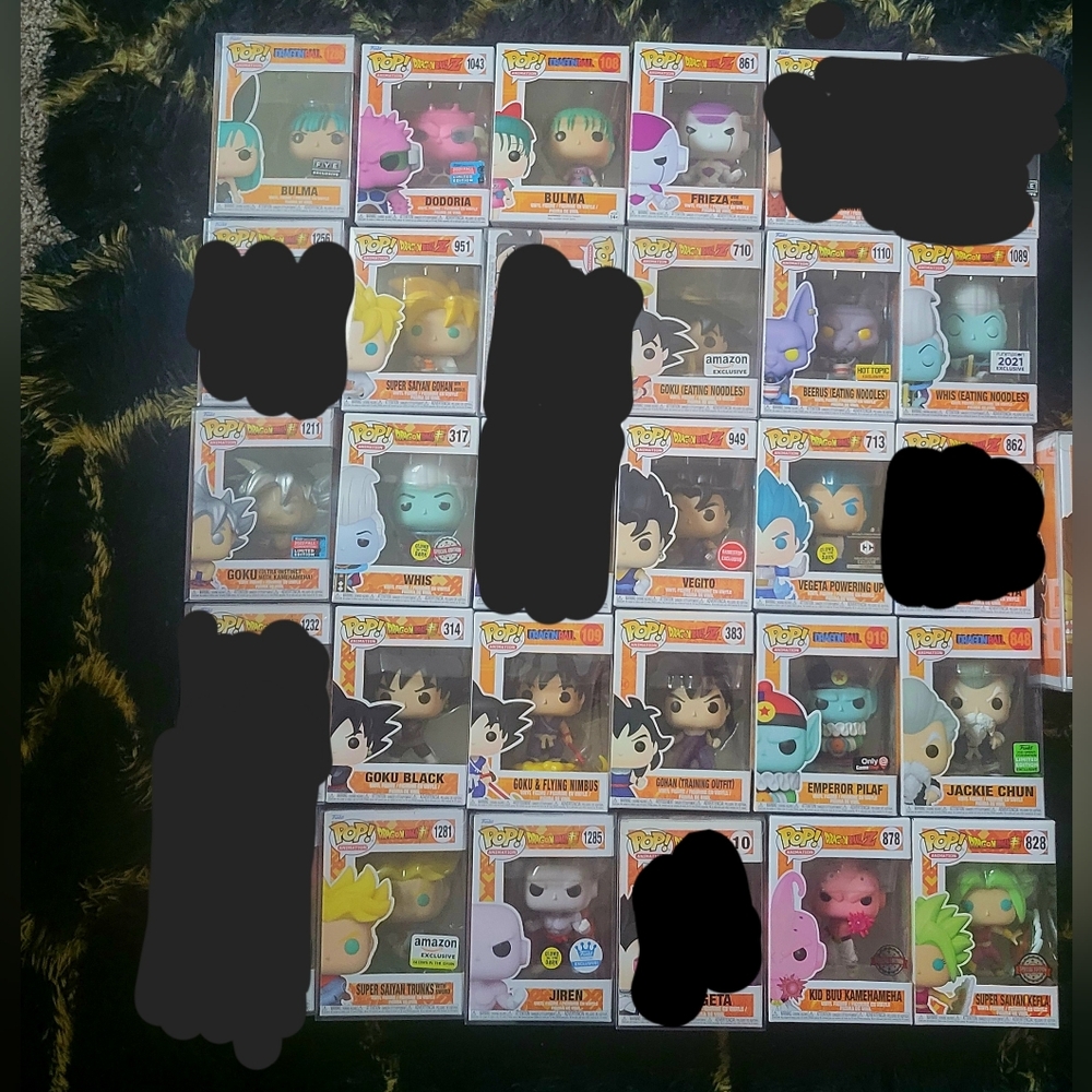 Dragon Ball Z Funko Pop Lot